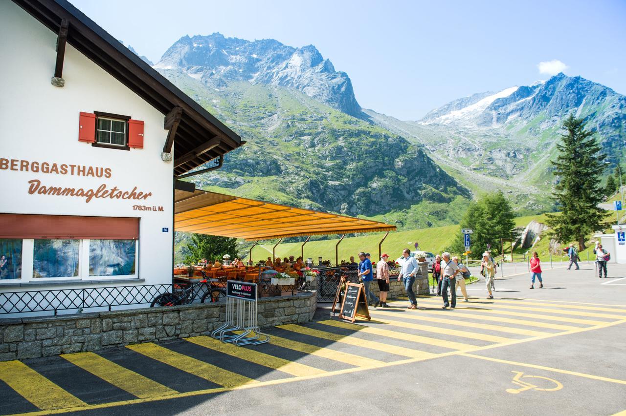 Hotel Berggasthaus Dammagletscher Göschenen Exterior foto